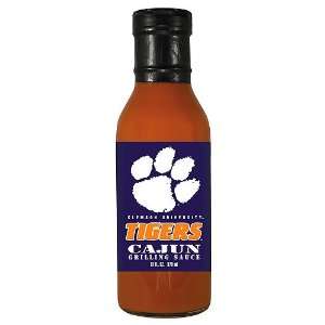  Clemson Tigers NCAA Cajun Grilling Sauce   12oz: Sports 