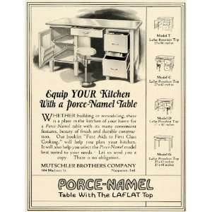  Ad Mutschler Porce Namel Laflat Kitchen Tables Equipment Remodeling 