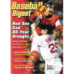  Baseball Digest January/ February 2005, Boston Red Sox World 