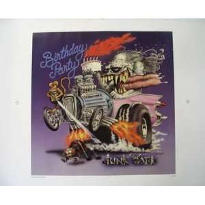   Nick Cave Birthday Party Big Daddy Roth Poster PROOF