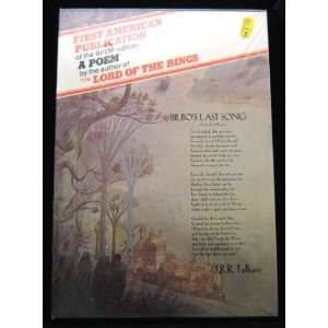  J.R.R. Tolkien Bilbos Last Song Poster Puzzle By 