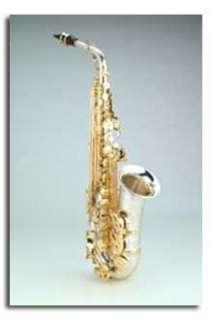 New Yanagisawa alto silver & gold alto sax # a 9937 a 9937 list price 