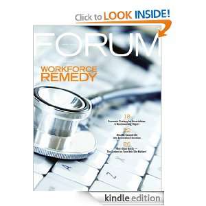 Workforce Remedy   FORUM Magazine April 2009 CAE Heather Ryndak Swink 