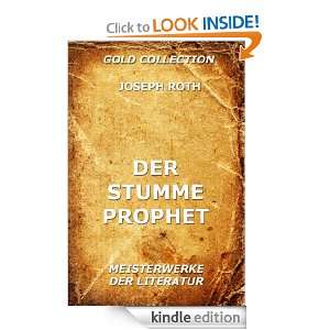 Der stumme Prophet (Kommentierte Gold Collection) (German Edition 