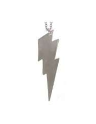 Lightning Bolt Pendant On 16 Chain, Gpexclusive, Usa In Silver 
