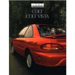  1993 PLYMOUTH COLT & COLT VISTA Sales Brochure Book 