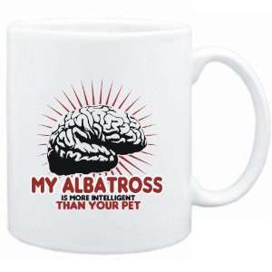  Mug White  My Albatross is more intelligent than your pet 