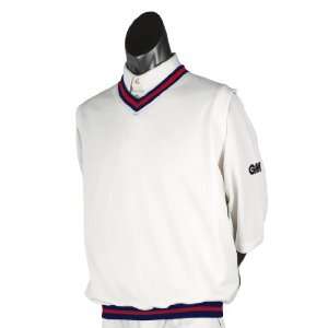  Teknik Cricket Sweater Large Navy/Red/Navy Trim Sports 