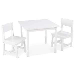  Kidkraft Childrens Furniture White Wooden Aspen Table 