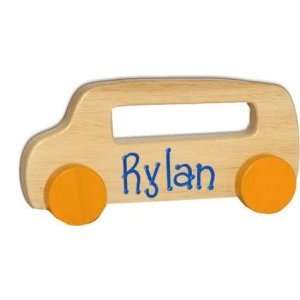  Wood Bus Pull Toy Toys & Games