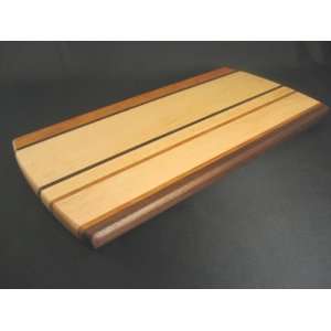  Long Wooden Cutting Board   Maple with Accents Kitchen 