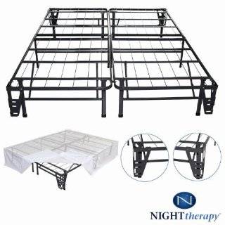 Platform Metal Bed Frame/Foundation Set(SmartBase + Metal Brackets for 