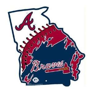 Atlanta Braves State Sign *SALE*:  Sports & Outdoors