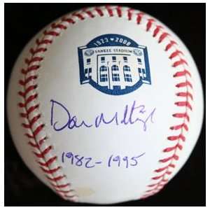   Don Mattingly Ball   Yankee Stadium Final Season: Sports & Outdoors