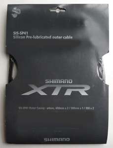 Shimano shifter cable housing, SIS SP41,6ft, XTR GRAY  