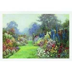  A Summer Garden Poster Print