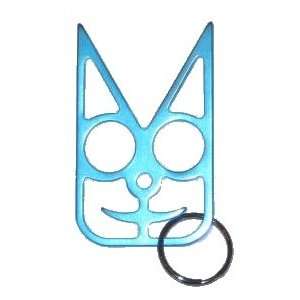  Safety Cat Womens Self Defense Keychain   Teal: Sports 