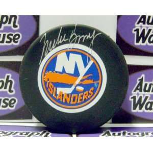 Mike Bossy Autographed Hockey Puck (New York Islanders)  