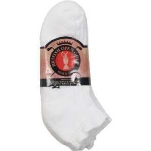  Womens British White Ankle Socks Case Pack 12: Everything 