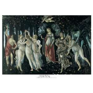 Primavera by Sandro Botticelli 11x8