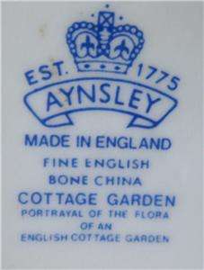 Aynsley COTTAGE GARDEN Covered Candy Box 3.5 diameter  