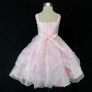 New Toddler Wedding Flower Girl Dress SZ 2/2T @  