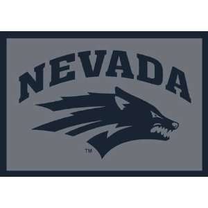  NCAA Team Spirit Rug   Nevada Wolf Pack: Sports & Outdoors
