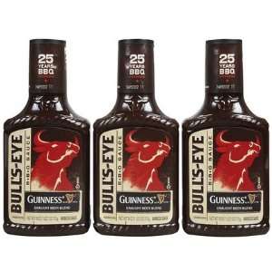   Eye Guinness Draught Beer Barbecue Sauce, 18 oz, 3 ct (Quantity of 3