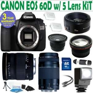   Lens   Canon 50mm 1.8 Lens   .40x Fisheye Lens   2.2x Telephoto Lens