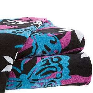   Turquoise Butterflies Beach Blankets 60 X 70 Wholesale