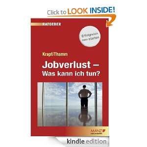 Jobverlust   Was kann ich tun? (German Edition) Günther Krapf 