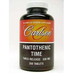  Pantothenic Acid Time 100 Tablets