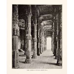  1903 Print Ancient Adhai Din ka Jhonpra India Abu Bakr 