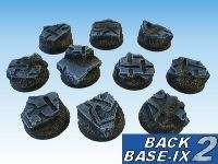 25mm Resin Scenic Bases (50) Round Celtic Warhammer 40k  