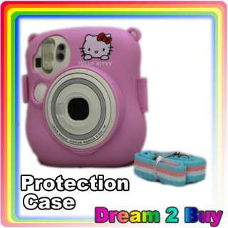 Fuji Instax Mini 25 Camera Pink Protection Case Bag  