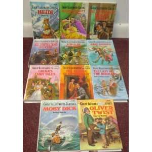   of 11 ~ GREAT ILLUSTRATED CLASSICS ~ Children Books: Everything Else