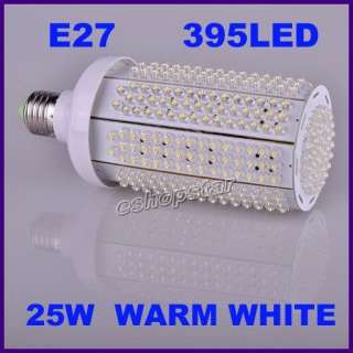 Warm White 25W 395 LEDs E27 LED Light Bulb Lamp AC 220V Energy Saving 