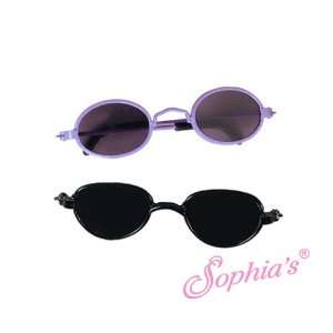  Wire Rimmed Sunglasses for 18 Inch Dolls Toys & Games