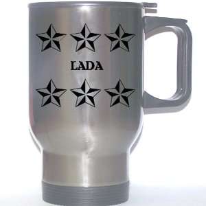  Personal Name Gift   LADA Stainless Steel Mug (black 