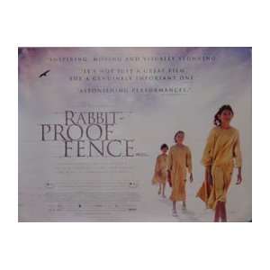    RABBIT PROOF FENCE (BRITISH QUAD) Movie Poster
