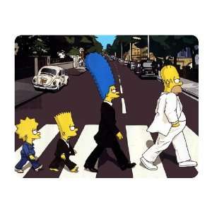  Brand New Simpsons Mouse Pad Beatles Abbey Road 