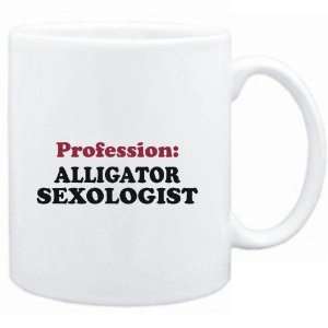  Mug White  Profession Alligator Sexologist  Animals 