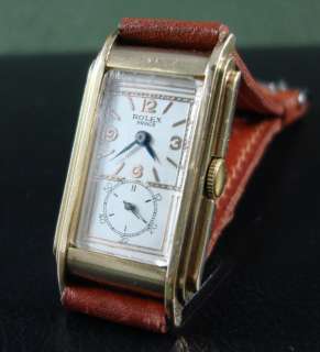 ROLEX PRINCE RAILWAY GOLD FILLED. FROM 1930S.  