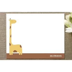   the giraffe Childrens Personalized Stationery