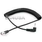 5mm Male FLASH PC Sync Cable Cord With Screw Lock for Canon 7D 5D II 
