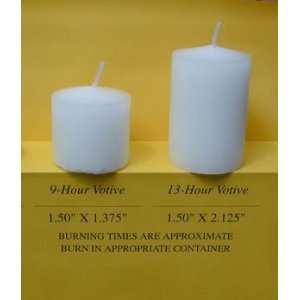   : Unscented White Votive Candles   Bulk Candles (USA): Home & Kitchen
