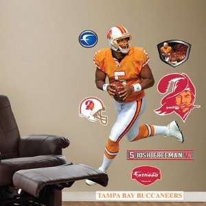 Josh Freeman Throwback Tampa Bay Buccaneers Fathead NIB