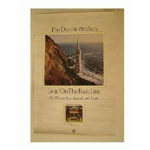  The Doobie Brothers Poster Livin On The Fault Line 