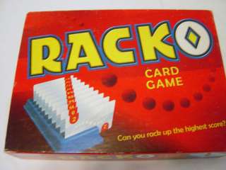 RACKO CARD GAME/ IN VERY GOOD USED CONDITION/1997  