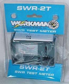 Workman SWR 2T CB/Ham Radio Test Meter SWR2T NEW  